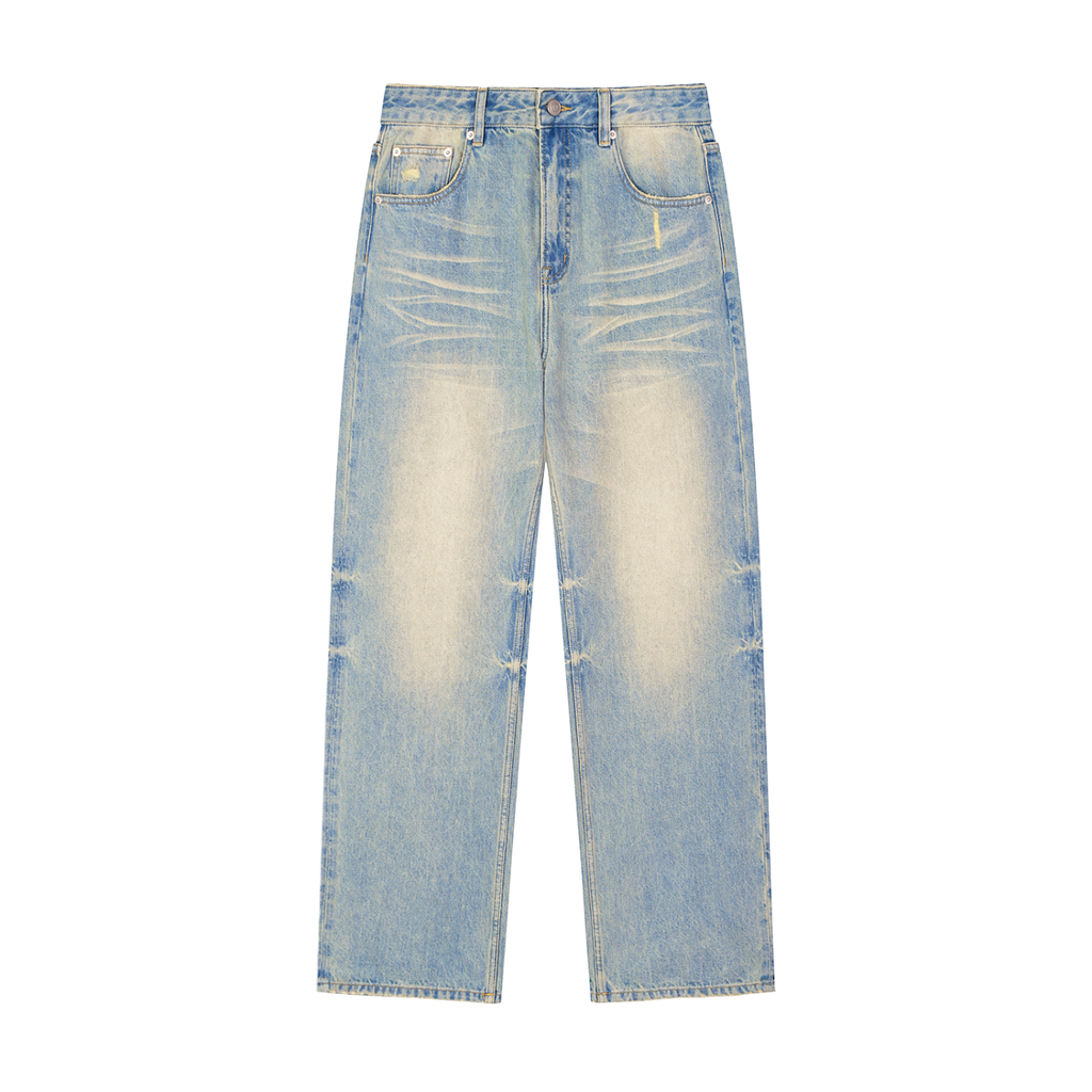 Raw Hem Denim Jeans