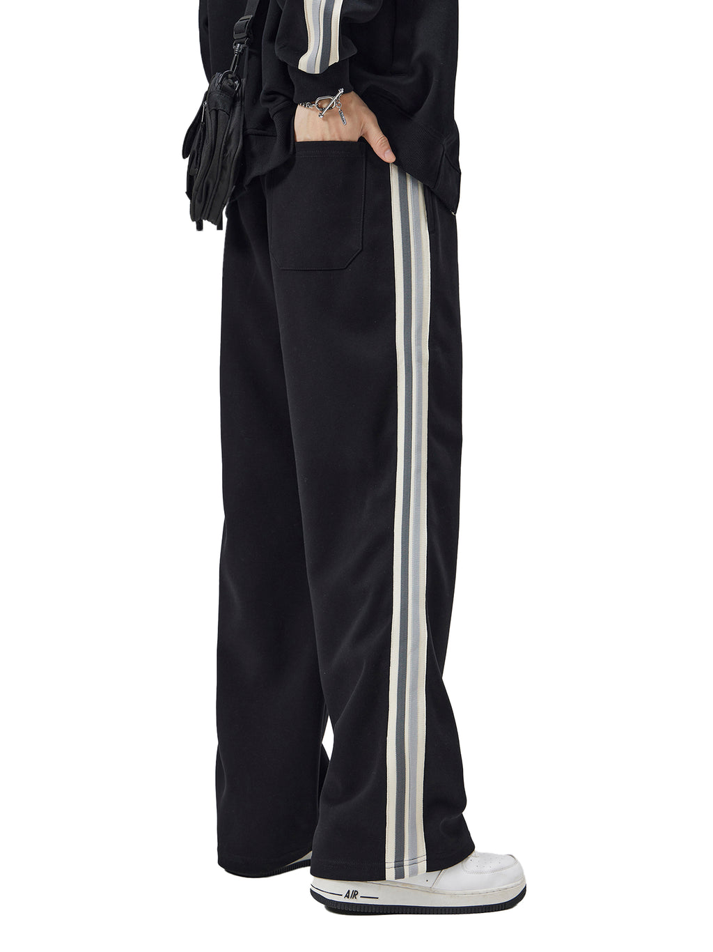 Side-Stripe Sweats