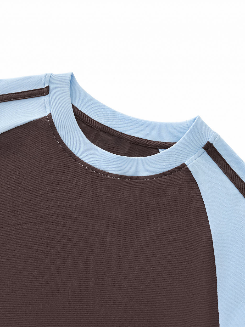 Side Stripe Cropped Tee