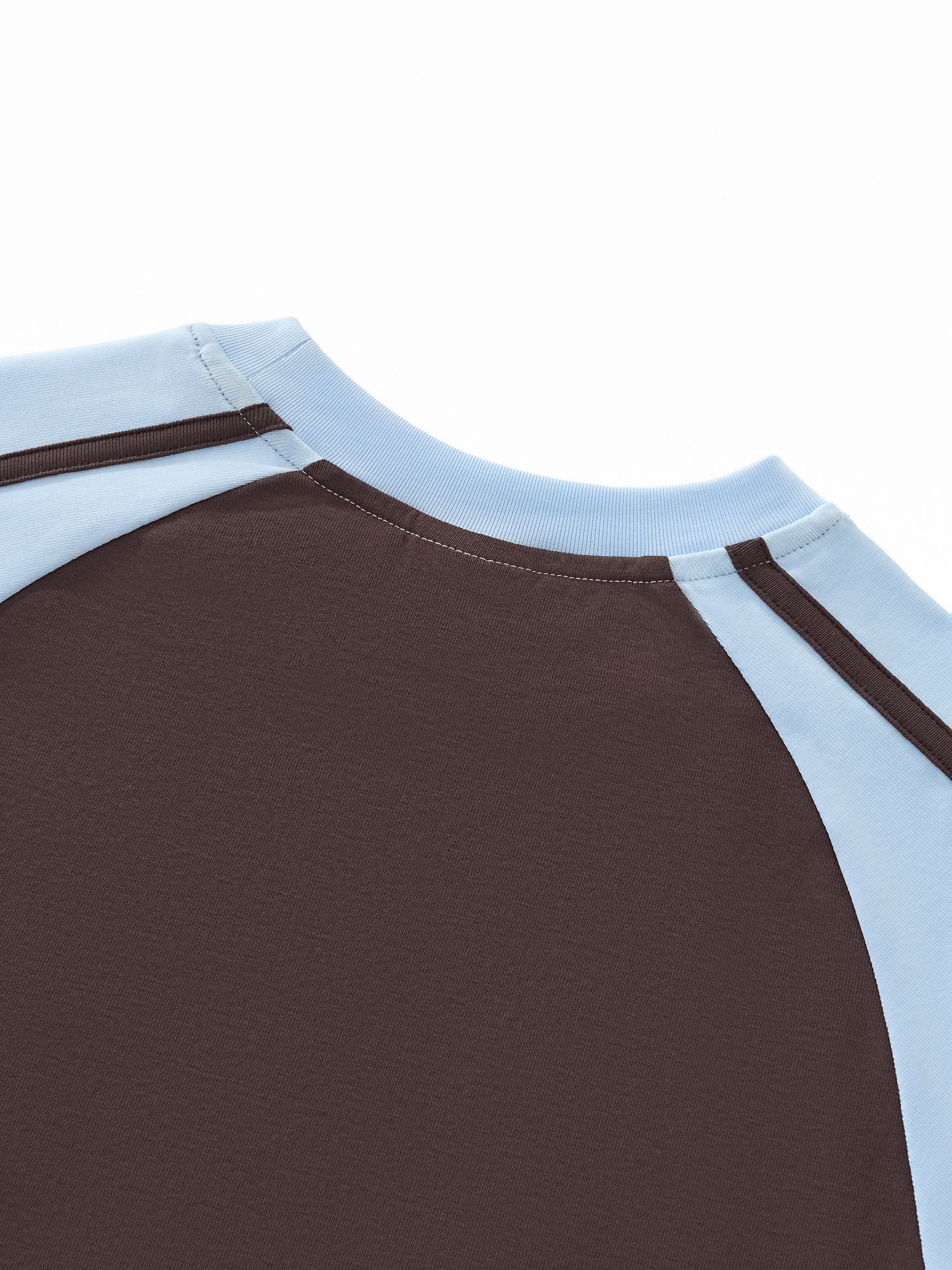 Side Stripe Cropped Tee