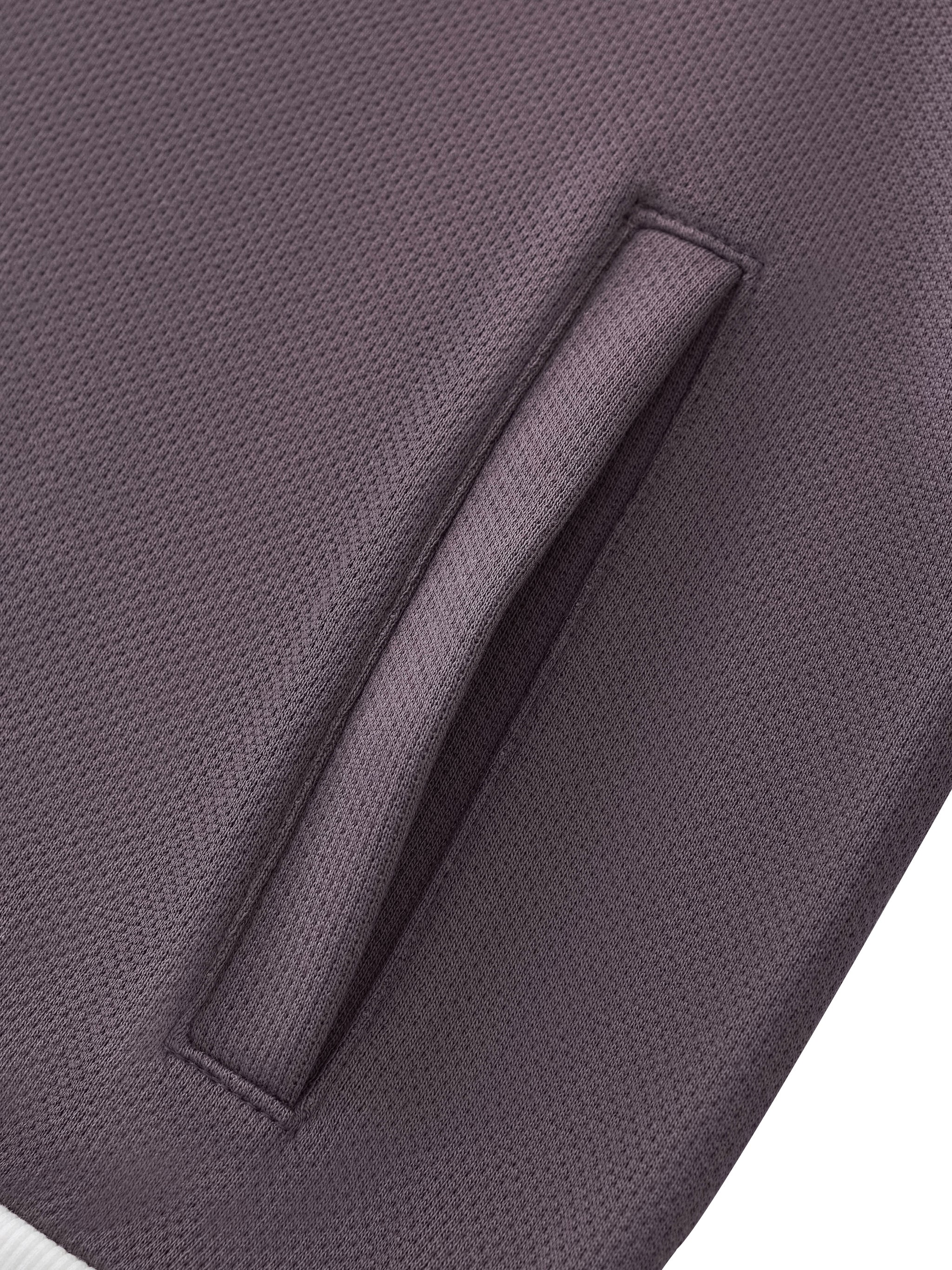 Side Striped Cropped Track Jacket