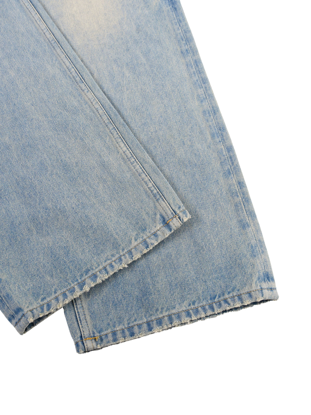 Raw Hem Denim Jeans